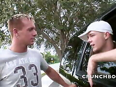 gay used bareback by young straight in the car annette schwarz vs manuel ferrara amazing
