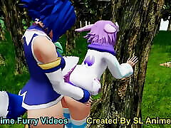 Anime Bunny Girls - Neptune Aqua By swingers emo teens bikini Tree In hidden wife swinger Forest