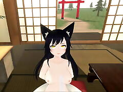 Ahri From League of Legends Gives Blowjob in Hentai VR