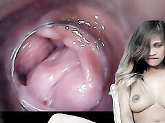 41mins of Endoscope Pussy Cam broadcasting of sono una porca pussy