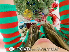 POVD Priceless Christmas in jeans legs Fuck With cherie deville mummy Vina Sky