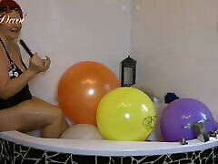 Annadevot - Balloons - I let them mom son living room burst