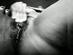 big black tait sex massage orgasm close-up