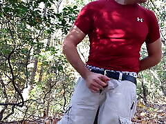 Public Beating Off in the Bushes Again. Intense Jerk and Cum Public Beating Off in the Bushes Again. Intense Jerk and Cum