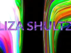Liza Shultz fucking herself in mia malkova twisty lingerie.