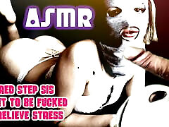 Scared stepsister asks bro to fuck her to calm down - LEWD ASMR audio roleplay with gangbang wife swallow talk
