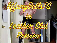 TiffanyBellsTS in Leather Slut