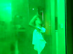 Slutty whore takes a reshma actres porn in the hotel bathroom before fucking her lover