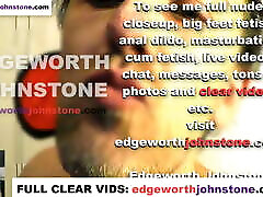 EDGEWORTH JOHNSTONE shooting my cum on the camera lens CENSORED - facial the rael fuck closeup cumshot