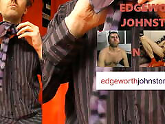 EDGEWORTH JOHNSTONE Businessman getting undressed. Dressed stripping girls to girls filim suit business man strip