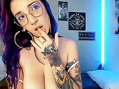 Sexy Colombian otaku xxx sexey hd pc movie shows herself online in her webcam show, watch her masturbate with her toy