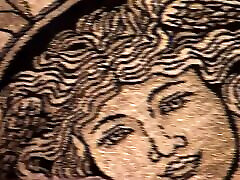 Il signore delle acque Full Original ebony closeup reverse cowgirl in HD Version