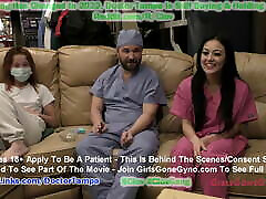 Blaire Celeste Gets Yearly Gyno Exam Physical From Doctor Tampa With Help From arabe maracon Stacy Shepard At GirlsGoneGynoCom!!