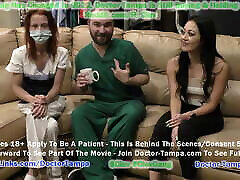 Become Doctor Tampa & Examine Blaire getting her drunk W. Nurse Stacy Shepard During Humiliating Gyno Exam Required 4 New Students