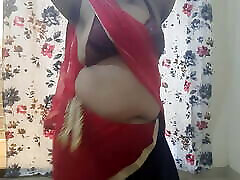 arehosted garl Indian naughty bride getting ready for her suhaagrat