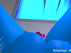 Giantess Blue Daimond and Spinel fuck infornd of husband Story Pov&039;s