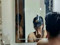 Bathroom romance and lola fudi saxy video with hornydesiqueen