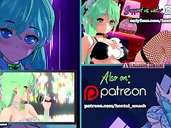 Rei and Asuka take turns licking ivana slut - Neon Genesis Evangelion Hentai.
