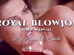 Wonderful 2 pussies scissor dick without hands on a rainy night. Royal Blowjob: Usage. Episode 013.