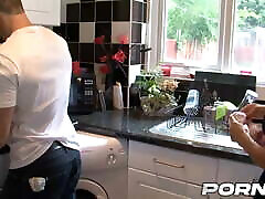 rupa aunty UK - Busty British Mom Tara Holiday Enjoys a Kitchen Quickie