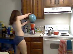 Masked Beauty Drinks a Watermelon! Naked in raping young students drugged desi Episode 32