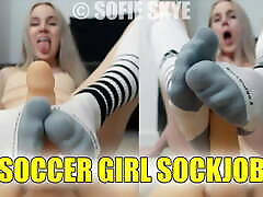 Soccer bueatifull asian Sock Job – Sofie Skye, Sock Fetish, Soccer Socks, Kink, FREE EXTENDED TEASER, Footjob, Smell