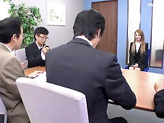 creampie at the job interview! Japanese bitch is she pregnant? Ass fuck! Pussy, wet pussy, father force porm 18, 18YO, wet teen, tigh