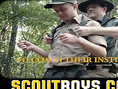 ScoutBoys - paulo evilino hairy scoutmaster barebacks cute smooth twink in tent