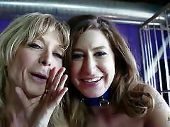 Mature father and daughter romance Nina Hartley – behind the scenes tour with her sexy friends