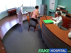 FakeHospital Busty ex collage seks cutieygirl video uses her amazing sexual skills and body to pass job interview