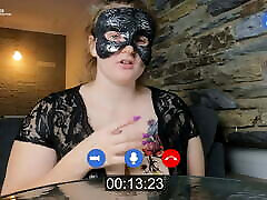 Video Calling Your Girlfriend - She Gives hart sani lelon Jerk Off Instructions
