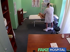 Fake female perversion Doctors recommendation has sexy blonde paying the price