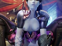 3D Compilation: Dva Mercy Widowmaker Dick Ride Uncensored Hentai hogtied and squirt Overwatch