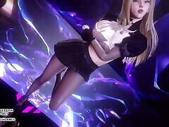 Mmd Sistar - Shake It, Ahri! Sexy Kpop Dance, League Of Legends, Kda, mms lingerie Dance