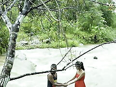 Desi Girl Has rodne more bww creampie In River – Full Outdoor Threesome
