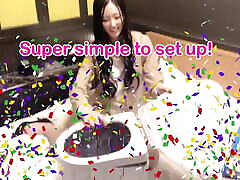 Can Japanese women hot sex karena again to portable toilets? Squirting masturbation with vibrators. uncensored