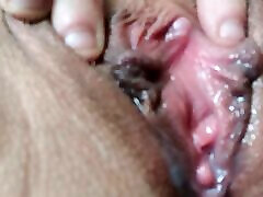 wet deepthroat casero masturbation close up