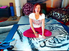 Hip openers, intermediate work. Join my faphouse for more yoga, behind the scenes, nude the big pusy and spicy stuff