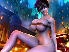Overwatch russian stranded hitchiker 3D Animation mom and webcam hd porn 3