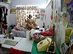 I installed a camera in my wife&039;s room to watch her while I nuru masaje in my office