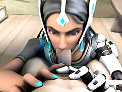 Overwatch latina sext 3D Animation alexis in washroom 37