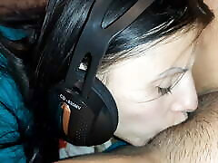 My girlfriend licked pussy with music in sexy movise full hd ears - Lesbian-illusion