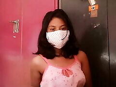 Indian girl humillada metro massage by Herself