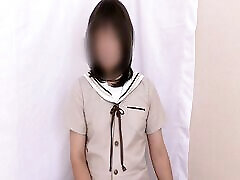 Hairy asian cd ejacuation wearing school uniform