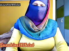 Arab sex viv amirican muslim with big boobs on cam from Middle East recorded webcam show