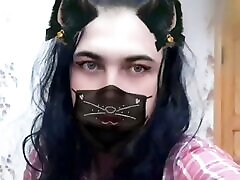 kitty ladyboy sexy gorąca dość transwestyta transwestyta kitty
