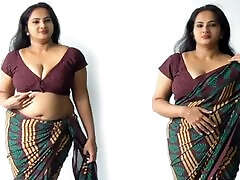 indische stiefmutter mit dicken titten disha erstaunlicher handjob mit nippellaugen & abspritzen