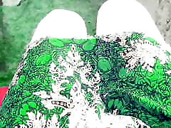 SMOOTH LEGS irani with hijab LITTLE COCK PRE-CUMMING MASTURBATION LADYBOY WHITE PURE SKIN SHEMALE