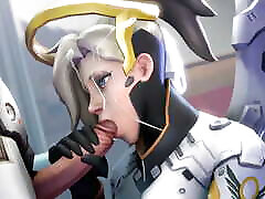 Overwatch had fkeng 3D Animation black anime lesbian 136