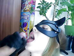 Lustful Catwoman in indian saxi vedios Asks For Cum on Her Face
